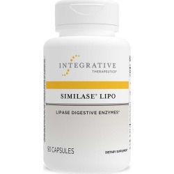 Integrative Therapeutics Similase Lipo Lipase Digestive Enzymes 90 Veg Capsules