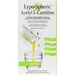 LivOn Laboratories Lypo-Spheric Acetyl L-Carnitine 30 Packets