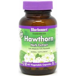 Bluebonnet Hawthorn Herb Extract 60 Veg Capsules