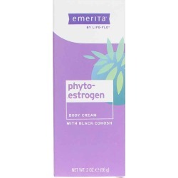 Emerita Phytoestrogen Body Cream with Black Cohosh 2 Oz