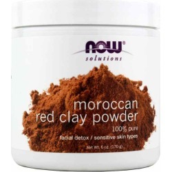 NOW Foods Moroccan Red Clay Powder 6 Oz
