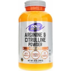 NOW Foods Arginine & Citrulline Powder 12 Oz