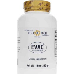 Bio-Tech Pharmacal Evac Psyllium Fiber Powder 12 Oz
