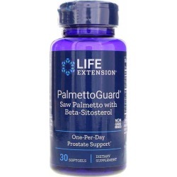 Life Extension PalmettoGuard Saw Palmetto with Beta-Sitosterol 30 Softgels