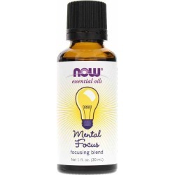 NOW Foods Mental Focus Essential Oil Blend 1 Oz