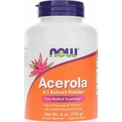 NOW Foods Acerola Extract Powder 6 Oz