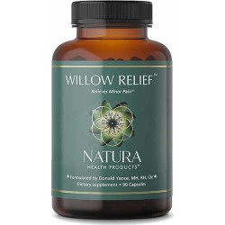 Natura Health Products Willow Relief 90 Capsules