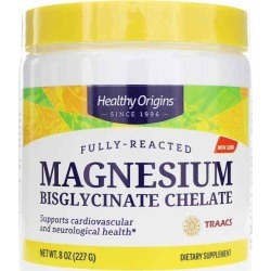 Healthy Origins Magnesium Bisglycinate Chelate Powder 8 Oz