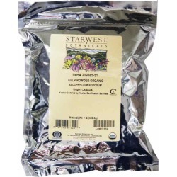 Starwest Botanicals Organic Kelp Powder 1 Lbs