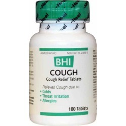 BHI Cough Relief Tablets 100 Tablets
