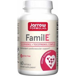 Jarrow Formulas Famil-E Vitamin E 60 IU 60 Softgels