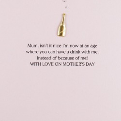 Drink With Me Mother's Day Card