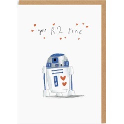You R2 Fine Valentine's Day Card