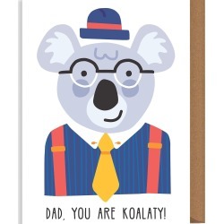 Koalaty Dad Father's Day Card