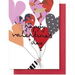 Balloons Valentine's Day Card