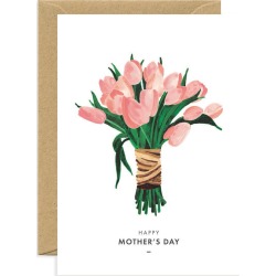 Tulip Bouquet Mother's Day Card