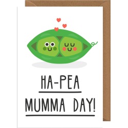 Ha-Pea Mother's Day Card