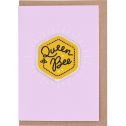 Queen Bee Patch Mother's Day Card
