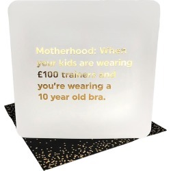 10 Year Old Bra Mother's Day Card