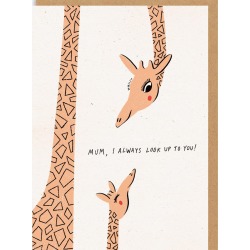 I Always Look Up To You Mothers Day Card