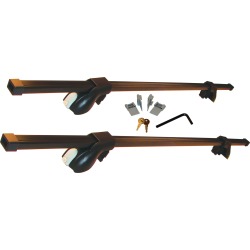 Malone SteelTop Roof Rack Square Crossbars, 65"