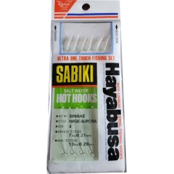 Hayabusa Hage-Aurora Sabiki Hooks