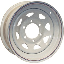 Kenda Loadstar White Trailer Wheel With 5 On 4.5 Bolt Pattern