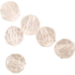 Calcutta Clear Rigging Beads, 20-Pack