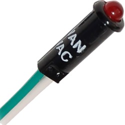 Blue Sea Systems Red LED Light, 120V AC