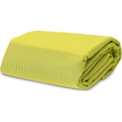 6'6 x 6'6 Sand Free Rug, Lime