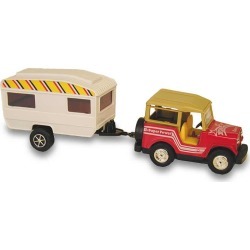 Tran Sporter Jeep and Trailer