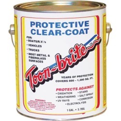 Toon-brite Protective Clear-Coat, one-gallon can