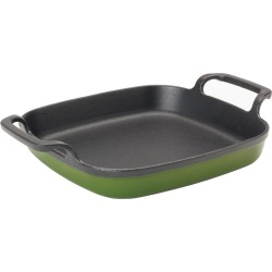 Bayou Classic® 8.5-in Enameled Baking Dish, Cypress Green