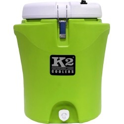 K2 Summit 5 Gallon Water Jug, Lime and White