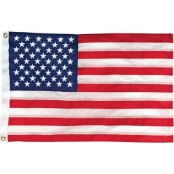 Sewn American Flag, 16" x 24"