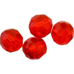 Calcutta Red Rigging Beads, 20-Pack