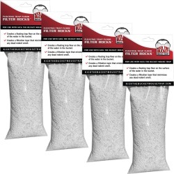 Floating Trap Floor Filter Rocks For Kick The Bucket Mouse Trap, pack of 4 pouches