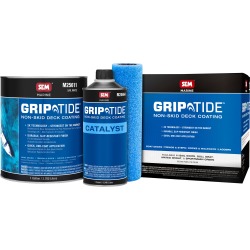 SEM Marine GripTide Non-Skid Deck Coating Kit, gallon