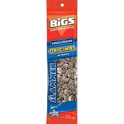 Bigs Original Salted And Roasted Sunflower Seeds, 2.75 oz.