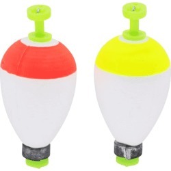 Thill Fish 'N Foam Pear/Oval Floats, Unweighted Clip