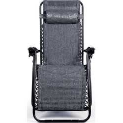 Zero Gravity Chair, Regular, Black Swirl