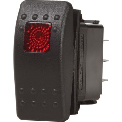 Blue Sea Systems Contura II Switch, SPDT (ON)-OFF-ON
