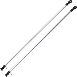 Bimini Top Rear Brace Assembly, Aluminum Tubing w/Nylon Fittings