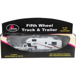 Miniature Pickup and 5th Wheel