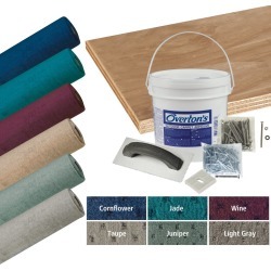 Overton's Blockade Carpet and Deck Kit, 8'W x 25'L