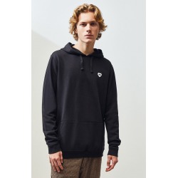 Banks Journal Mens Heart Hoodie - Black size XL