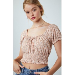 Me To We Womens Venus Off-The-Shoulder Top - Multicolor size Medium