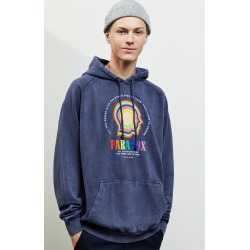 PacSun Mens Paradox Hoodie - Blue size XL