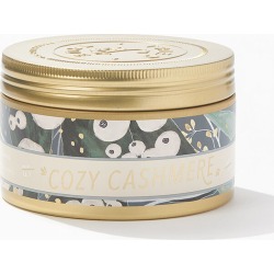 TRIED & TRUE Womens Cozy Cashmere Large Candle Tin - Gold