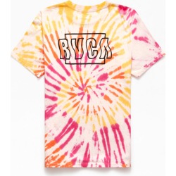 RVCA Mens Swerve Tie-Dyed T-Shirt - Tie Dye size XL